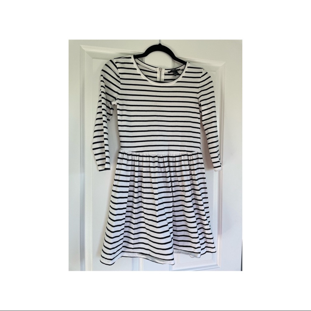 Black & White Striped Dress